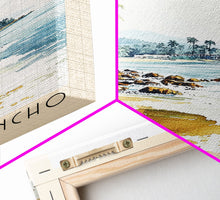 Load image into Gallery viewer, Baía do Sancho, Brazil Watercolor Beach Print, Vacation Gift, Brazil Wall Art, Beach Painting, Beach Decor, Beach Painting
