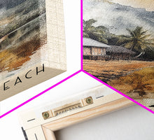 Carregar imagem no visualizador da galeria, Champagne Beach, Vanuatu Watercolor Print, Vacation Gift, Vanuatu Wall Art, Beach Painting, Beach Decor, Beach Or Lakehouse Art
