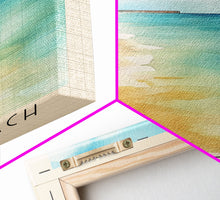 Load image into Gallery viewer, Cove Beach, Bahamas Watercolor Beach Print, Vacation Gift, Bahamas Wall Art, Beach Painting, Beach Decor, Beach Painting
