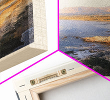 Load image into Gallery viewer, Crete, Greece Watercolor Beach Print, Vacation Gift, Greece Wall Art, Beach Painting, Beach Decor, Beach Painting
