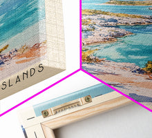 Load image into Gallery viewer, Elbow Cay, Abaco Islands, Bahamas Watercolor Beach Print, Vacation Gift, Bahamas Wall Art, Beach Painting, Beach Decor, Beach Painting
