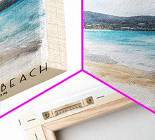 Load image into Gallery viewer, Frederiksted Beach, US Virgin islands Watercolor Beach Print, Vacation Gift, US Virgin islands Wall Art, Beach Painting, Beach Decor, Beach Painting
