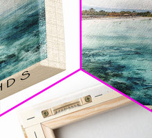 Load image into Gallery viewer, Gili Islands, Indonesia Watercolor Beach Print, Vacation Gift, Indonesia Wall Art, Beach Painting, Beach Decor, Beach Painting
