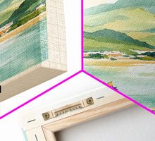 Load image into Gallery viewer, Ly Son, Vietnam Watercolor Print, Vacation Gift, Vietnam Wall Art, Beach Painting, Beach Decor, Beach Or Lakehouse Art
