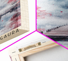 Cargar imagen en el visor de la galería, Sakurai Futamigaura, Japan Watercolor Beach Print, Vacation Gift, Japan Wall Art, Beach Painting, Beach Decor, Beach Painting
