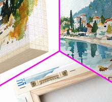 Carregar imagem no visualizador da galeria, Acharnes Greece Travel Print Wall Art, Panoramic City Art, Travel Art, Wall Decor, Vacation Gift, Framed Canvas Print Or Metal Art
