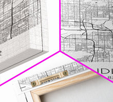 Cargar imagen en el visor de la galería, Chandler Street Map, Arizona Map, City Map Art, Modern Art, Wall Art, Canvas Print, Canvas Wall Art, Home Office Art, Housewarming Gift
