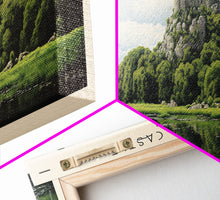 Load image into Gallery viewer, Blarney Castle COUNTRY | Framed Travel Poster Canvas Print | Trendy Wall Art | Watercolor Painting | Living Room Art | Unique Art
