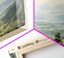 Load image into Gallery viewer, Blue Mountains Travel Print Wall Art, Travel Poster Print, Retro Style COUNTRY Home Decor, Wall Hanging, Travel Gift Idea, Unique Metal Art
