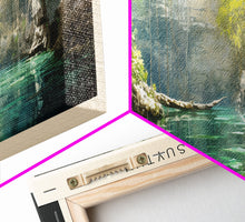 Cargar imagen en el visor de la galería, Cenote Suytun Travel Poster Print, Framed Canvas Wall Art, Metal Wall Art, COUNTRY art, Gift For Him, Travel Wall Art, Travel Lover Gift
