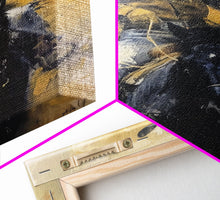 Load image into Gallery viewer, Cowboy in Full Gear Riding Horse - Framed Canvas Print, Western Wall Art, Rustic Decor, Living Room and Bedroom Art Print
