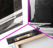 Load image into Gallery viewer, Cowboys Riding in Dusty Canyon, Striking Wall Art for Living Room or Bedroom, Framed Canvas Print, Home Decoration
