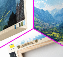 Carregar imagem no visualizador da galeria, Armenia, Colombia Panoramic Travel Poster Canvas Print, Armenia, Colombia Painting, Colombia Art, Armenia Panoramic Travel Art, Travel Painting
