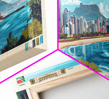 Cargar imagen en el visor de la galería, Durango, Mexico Panoramic Travel Poster Canvas Print, Durango, Mexico Painting, Mexico Art, Durango Travel Art, Guest Room Painting
