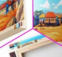 Load image into Gallery viewer, Ruiru, Kenya Panoramic Travel Poster Canvas Print, Ruiru, Kenya Painting, Kenya Art, Ruiru Travel Art, Living Room Painting
