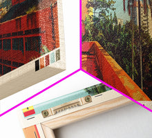 Carregar imagem no visualizador da galeria, Accra, Ghana Panoramic Canvas Print, Accra, Ghana Painting, Ghana Art, Accra Travel Poster, Travel Art, Guest Room Painting
