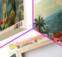 Carregar imagem no visualizador da galeria, Ambato, Ecuador Panoramic Canvas Print, Ambato, Ecuador Painting, Ecuador Art, Ambato Travel Poster, Travel Art, Housewarming Gift
