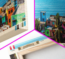 Cargar imagen en el visor de la galería, Chimbote, Peru Panoramic Canvas Print, Chimbote, Peru Painting, Peru Art, Chimbote Travel Poster, Travel Art, Housewarming Gift
