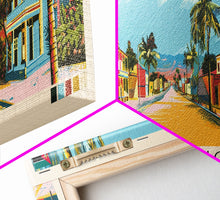 Cargar imagen en el visor de la galería, Chimoio, Mozambique Panoramic Canvas Print, Chimoio, Mozambique Painting, Mozambique Art, Chimoio Travel Poster, Travel Art, Guest Room Painting
