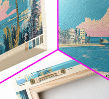 Carregar imagem no visualizador da galeria, Formosa, Argentina Panoramic Canvas Print, Formosa, Argentina Painting, Argentina Art, Formosa Travel Poster, Travel Art, Guest Room Painting
