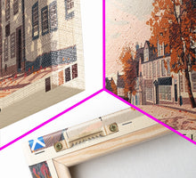 Carregar imagem no visualizador da galeria, Glenrothes, Scotland Panoramic Canvas Print, Glenrothes, Scotland Painting, Scotland Art, Glenrothes Travel Poster, Travel Art, Housewarming Gift
