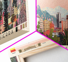 Carregar imagem no visualizador da galeria, Santa Cruz de la Sierra, Bolivia Panoramic Canvas Print, Santa Cruz de la Sierra, Bolivia Painting, Bolivia Art, Santa Cruz de la Sierra Travel Poster, Travel Art, Housewarming Gift

