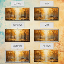 Carregar imagem no visualizador da galeria, Fall Centerpiece Landscape Painting Canvas Print, Autumn Landscape Decor, Fall Centerpiece Fall Home Decor, Fall Wall Decor, Fall Home Decor
