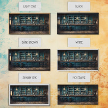 Load image into Gallery viewer, Bar Decor, Prohibition Wall Art, Saloon Wall Art, Canvas Print, Wall Hanging, Panoramic Art, Farmhouse Wall Decor, Kitchen Print, Gift Ideas
