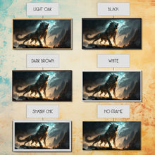Load image into Gallery viewer, Fenrir, Fenrisúlfr, Norse Mythology, Hróðvitnir, Vánagandr, Vanargand, Fantasy Wolf Art, Nordic Fantasy Art
