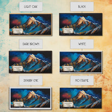 Cargar imagen en el visor de la galería, Chongtar Kangri, Travel Poster Wall Art, Framed Canvas Print, Mountain Art, Mountain Landscape Painting
