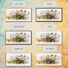 Carregar imagem no visualizador da galeria, Abstract Wildflower Meadow Painting, Colorful Vibrant Botanical Art Prints, Abstract Mixed Media flower Art, Extra Large Painting, Wall Art

