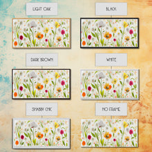 Load image into Gallery viewer, Botanical wall art, spring flowers, canvas print, dorm art for girls
