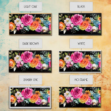 Carregar imagem no visualizador da galeria, Abstract Flower Wall Decor, Floral Wall Art, Nature Wall Decor, Panoramic Wall Decor, Canvas Print, Wall Art, Framed Canvas Art
