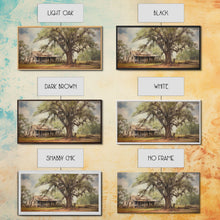 Carregar imagem no visualizador da galeria, Abandoned House Wall Decor, Rural Wall Decor, Old Farm House Wall Decor, Panoramic Wall Decor, Canvas Print, Wall Art, Framed Canvas Art
