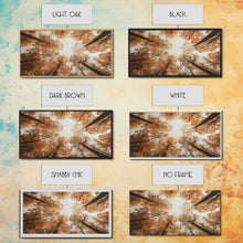 Carregar imagem no visualizador da galeria, Forest Art, Trees Wall Art, Fall Art Print, Panoramic Art, Wall Art, Canvas Art, Landscape Art, Wall Art Prints, Entryway Prints, RV Decor
