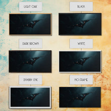 Cargar imagen en el visor de la galería, Cool Scifi Wall Art, Scifi Art, Framed Canvas Print, The Space Cruiser, Gull Wing Space Ship, Unique Art, Alien Wall Art
