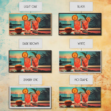 Carregar imagem no visualizador da galeria, Cantarito Cocktail Wall Art, Framed Canvas Print, Bar Decor, Basement Bar Wall Art, Vaporwave Aesthetic Wall Decor, Bar Cart Art
