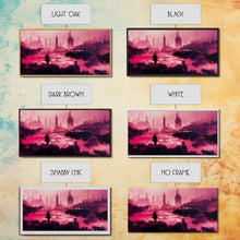 Load image into Gallery viewer, Surreal Dystopian Cyberpunk Art, ready to hang canvas print, framed art
