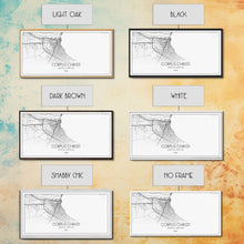 Load image into Gallery viewer, Corpus Christi Street Map, Texas Map, Map Print, Minimalist Art, Wall Art, Canvas Art, Homeschool Gifts, College Dorm Décor, Tiny Home Décor
