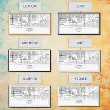 Load image into Gallery viewer, Gilbert City Map, Arizona Map, Map Art, Minimalist Art, Wall Art, Canvas Art, Lake House Décor, Ranch House Décor, Dorm Wall Décor, Home Art
