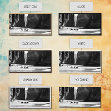 Load image into Gallery viewer, Cowboys Riding in Dusty Canyon, Striking Wall Art for Living Room or Bedroom, Framed Canvas Print, Home Decoration
