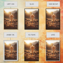 Load image into Gallery viewer, 3 Piece Triptych Framed Canvas Wall Art Set of 3 Cactus Desert Landscape Arizona Road Photography Prints Minimalist Modern Art Western Decor
