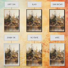 Carregar imagem no visualizador da galeria, Beautiful 3 Piece Wall Art Canvas Print Set, Landscape Painting, Living Room Decor, Office Art, Wall Decor, Landscape Moody Landscape
