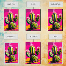 Carregar imagem no visualizador da galeria, Cactus Print - Cactus Wall Art - Cactus Decor - Modern Desert Print - Southwestern Decor - Cactus Decor -  Bright Wall Art - Pop Art Style
