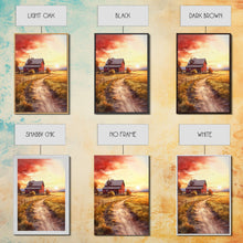 Load image into Gallery viewer, Barn Wall Art - Rustic Red Canvas Print - Farmhouse Chic Decor
