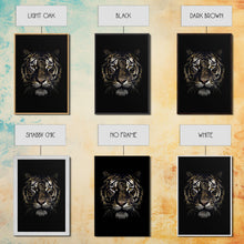 Carregar imagem no visualizador da galeria, Beautiful Tiger Portrait Art Print, Framed Wall Art, Canvas Print, Big Cat Art, Tiger Painting
