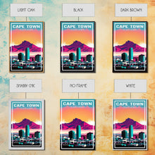 Carregar imagem no visualizador da galeria, Cape Town, South Africa Wall Art, Africa Travel Poster, Travel Wall Print, Travel Poster, Travel Wall Art, Canvas Wall Print
