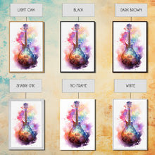 Load image into Gallery viewer, Lute Art, Stringed Instrument Print, Framed Canvas Art, Fantasy Decor, Art / Gift For The Bard Player

