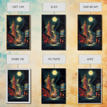 Load image into Gallery viewer, Early 20th century NYC wall art, canvas print, historic New York City wall art
