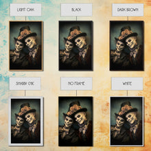 Load image into Gallery viewer, Dark Fantasy, Goth Wall Art, Gothic Wall Decor, Spooky Art, Creepy Wall Art, Canvas Print, Wall Art, Vertical Print, Home Decor, Room Decor
